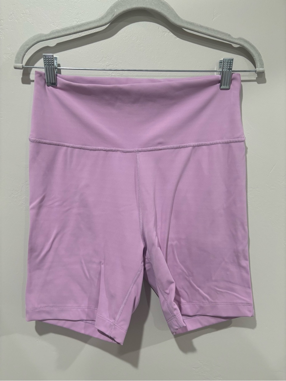 Outdoor Voices Lavender High-Rise Bike Shorts